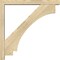 Ekena Millwork Imperial Block Rough Sawn Bracket w/ Offset Brace, Douglas Fir, 4"W x 28"D x 28"H BKT0402X28X28IMP05RDF - alternate 4